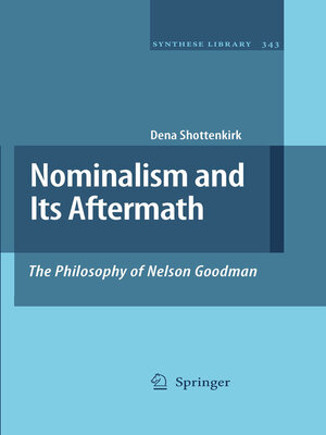 cover image of Nominalism and Its Aftermath